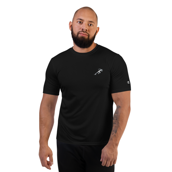 Camiseta Deportiva de Poliester GettingShape Color Negro