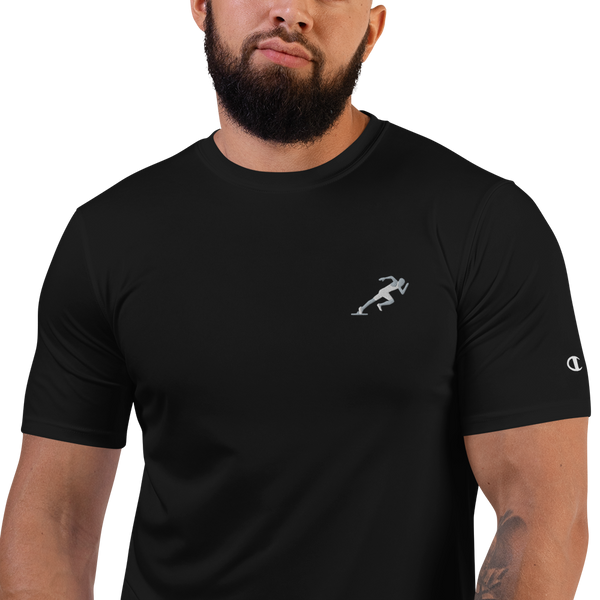 Camiseta Deportiva de Poliester GettingShape Color Negro