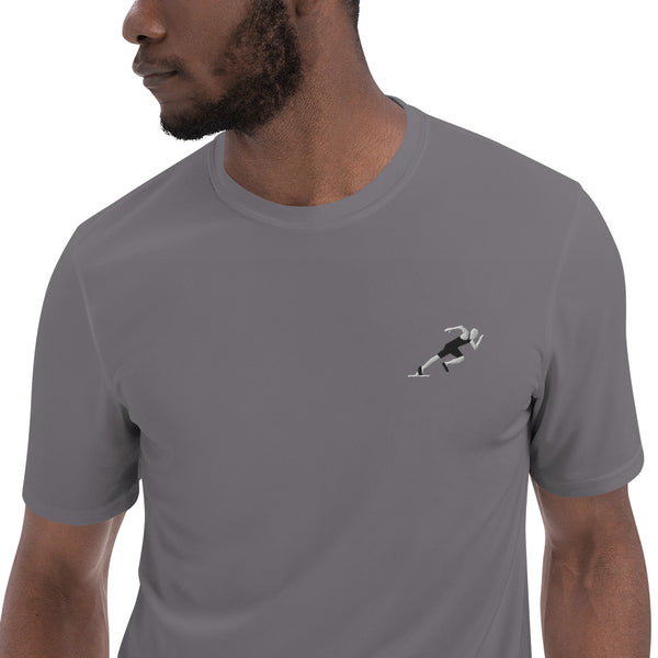Camiseta Deportiva de Poliester GettingShape Color Gris
